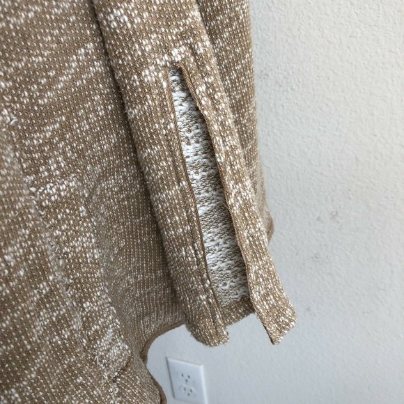 Free People Knit Cardigan Open Waterfall Front M - Picture 5 of 12